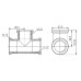 Трійник SD Forte 1/2" ВВ SF36115 SD00002661