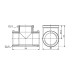 Трійник SD Forte 3/4" ВВ SF36120 SD00002679
