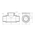 Трійник SD Forte 3/4" ВЗЗ SF36620 SD00002683