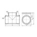 Трійник SD Forte 1" 1/2 ВВ SF36140 SD00002651