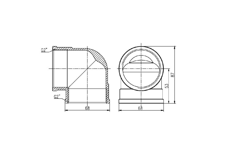 Уголок SD Forte 2" ВВ SF36850 SD00002692 Уголок SD Forte 2" ВВ SF36850 SD00002692
