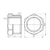 Футорка SD Forte 1/2"х3/8" НВ SF374159 SD00002751