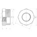 Футорка SD Forte 1" 1/2х3/4" НВ SF3744020 SD00002743