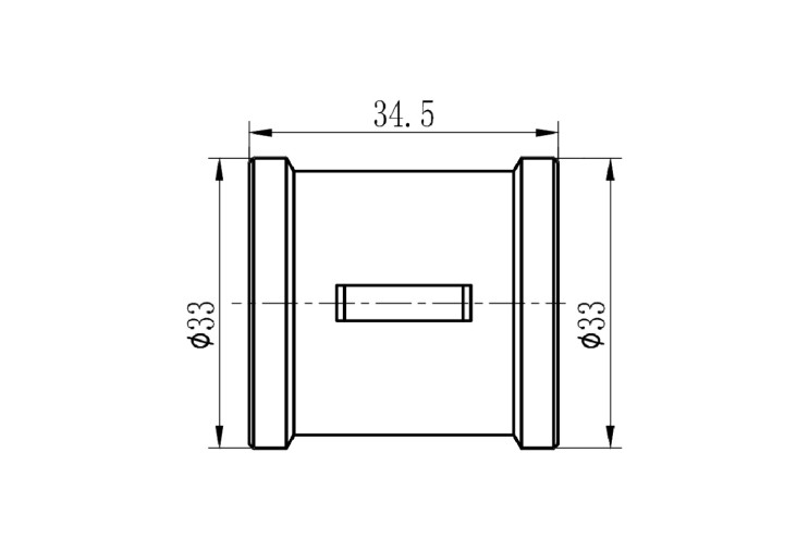 Муфта SD Forte 3/4" ВВ хром SF356H20 SD00002567