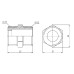 Ниппель SD Forte 1/2" хром SF358H15 SD00002597