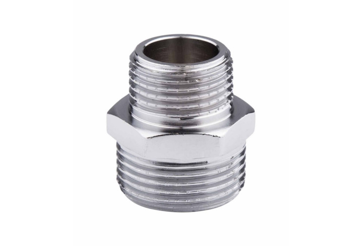 Ниппель редукционный SD Forte 3/4"х1/2" хром SF359H2015 SD00002598