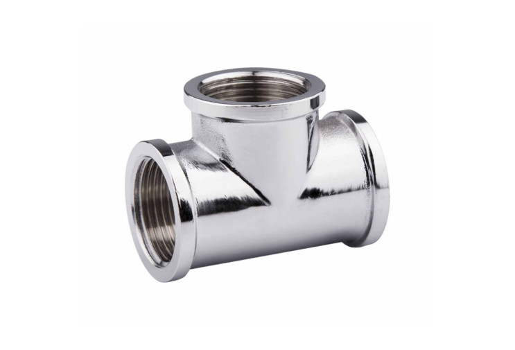 Трійник SD Forte 1/2" ВВ хром SF361H15 SD00002687