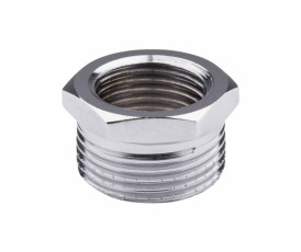 Футорка SD Forte 3/4"х1/2" ЗВ хром SF374H2015 Футорка SD Forte 3/4"х1/2" ЗВ хром SF374H2015