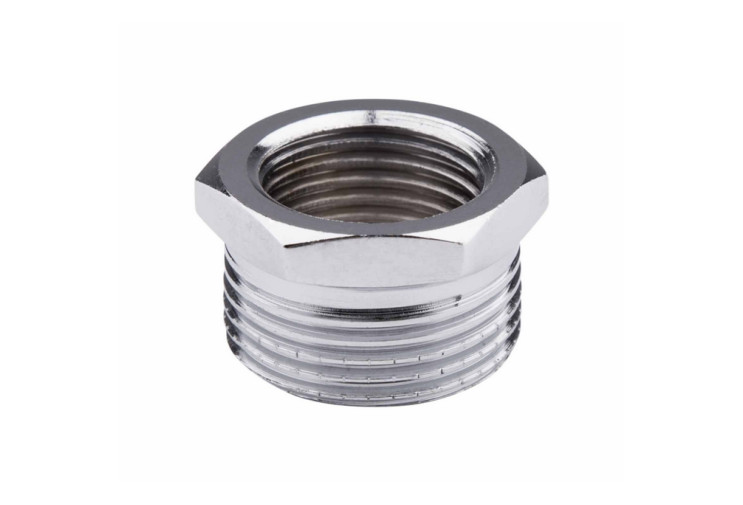 Футорка SD Forte 3/4"х1/2" НВ хром SF374H2015 SD00002756