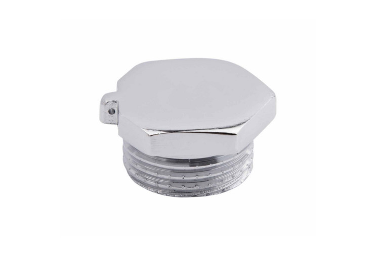 Заглушка SD Forte 1/2" НР хром SF353H15 SD00002521