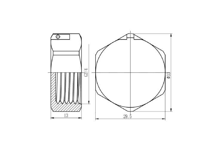 Заглушка SD Forte 3/4" НР хром SF353H20 SD00002523 Заглушка SD Forte 3/4" НР хром SF353H20 SD00002523