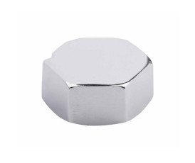 Заглушка SD Forte 1/2" ВР хром  SF352H15