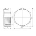 Заглушка SD Forte 3/4" ВР хром SF352H20 SD00002522