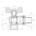 Кран шаровой "Американка" SD Forte 1/2" угловой SF221W15 SD00017969