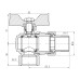 Кран шаровой "Американка" SD Forte 3/4" угловой SF221W20 SD00017970