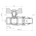 Кран шаровой "Американка" SD Forte 1/2" с антипротечкой прямой SF222W15 SD00017971