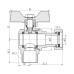 Кран кульовий з накидною гайкою SD Forte 3/4" ВЗ для води кутовий SF224W20 SD00017978