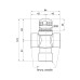 Смеситель термостатический Icma 1" №149 SD00020436