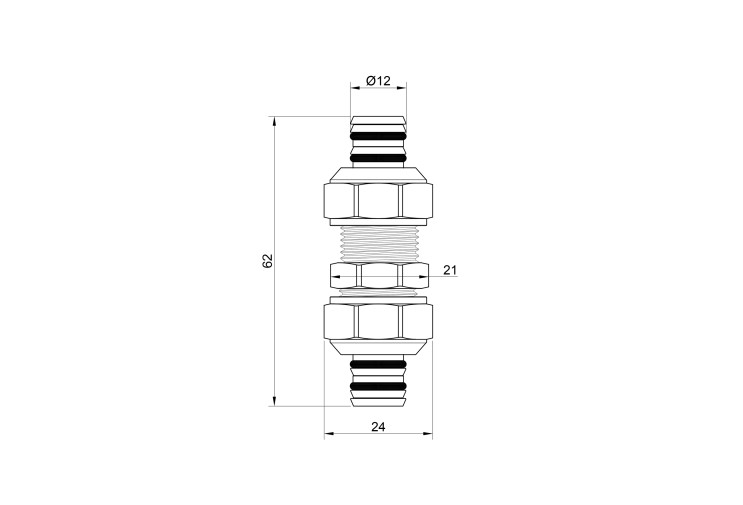 Муфта обжимная Icma 16 №530 SD00020714 Муфта обжимная Icma 16 №530 SD00020714