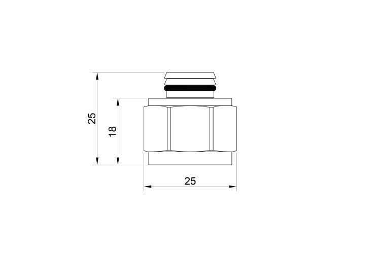 Переходник обжимной Icma 20х1/2" НР №541 SD00020717 Переходник обжимной Icma 20х1/2" НР №541 SD00020717