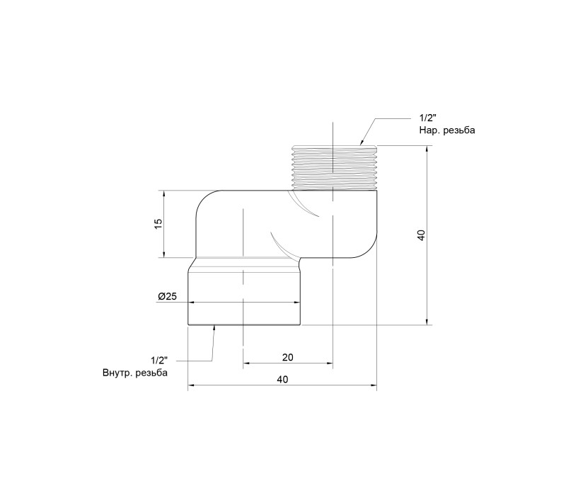 Ексцентрик радіаторний Icma 1/2"х2 см №720 SD00020747 Ексцентрик радіаторний Icma 1/2"х2 см №720 SD00020747