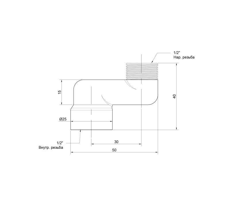 Ексцентрик радіаторний Icma 1/2"х3 см №720 SD00020748 Ексцентрик радіаторний Icma 1/2"х3 см №720 SD00020748