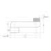 Эксцентрик радиаторный Icma 1/2"х6 см №720 SD00020751
