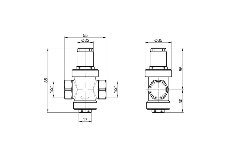 Редуктор Icma 1/2" №248 SD00020791