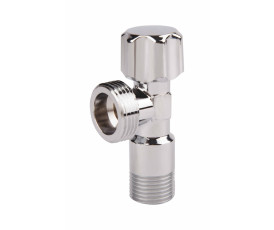 Кран приладовий SD Forte 1/2"х3/4" ручка "шестигранник" SF3441520 Кран приладовий SD Forte 1/2"х3/4" ручка "шестигранник" SF3441520