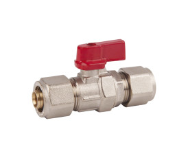 Кран кульовий обтискний SD Forte 16 SF263W15 Кран кульовий обтискний SD Forte 16 SF263W15