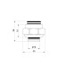 Евроконус Icma 20х2,25 3/4" №101 SD00021128