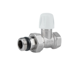 Кран радіаторний Icma 1/2" з антипротіканням прямий без ручки №815+940 Кран радіаторний Icma 1/2" з антипротіканням прямий без ручки №815+940