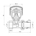 Кран радіаторний SD Forte Powerful 1/2" ВЗ з антипротіканням прямий SF230W15 SF230W15 SD00021135