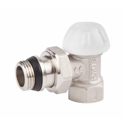 Кран радиаторный SD Forte Powerful 1/2" с антипротечкой угловой SF233W15 Кран радиаторный SD Forte Powerful 1/2" с антипротечкой угловой SF233W15