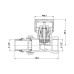Клапан термостатический SD Forte 1/2" с антипротечкой для радиатора прямой SF239W15 SD00021145