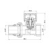 Клапан термостатический SD Forte 3/4" с антипротечкой для радиатора прямой SF239W20 SD00021146