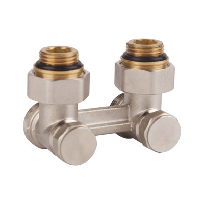 Кран буксовый SD Forte 3/4"х1/2" для радиатора нижний угловой SF252W15 Кран буксовый SD Forte 3/4"х1/2" для радиатора нижний угловой SF252W15