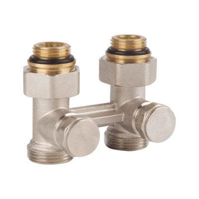 Кран буксовый SD Forte 3/4"х1/2" для радиатора нижний SF253W15 Кран буксовый SD Forte 3/4"х1/2" для радиатора нижний SF253W15