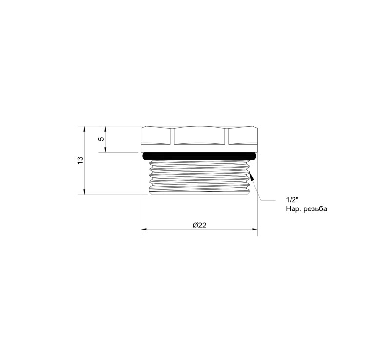 Кран Маевского SD Plus 1/2" SD212W15 SD00021204 Кран Маевского SD Plus 1/2" SD212W15 SD00021204