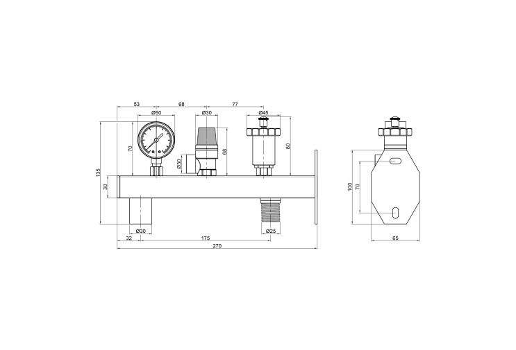 Група безпеки SD Plus для розширювального бака 3/4'' SD292W20 SD00021206