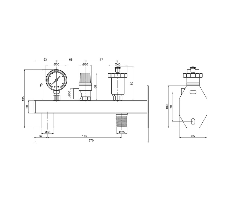 Группа безопасности SD Plus для расширительного бака 3/4'' SD292W20 SD00021206