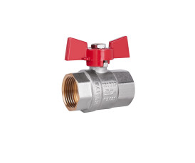 Кран кульовий SD Plus 1" ВР для води (метелик) SD602NW25PN40 Кран кульовий SD Plus 1" ВР для води (метелик) SD602NW25PN40