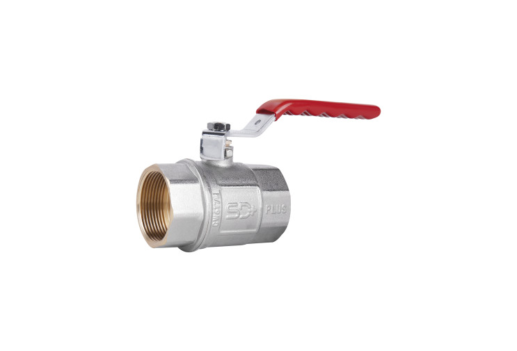 Кран шаровой SD Plus 1" 1/2 ВР для воды (рычаг) SD600NW40PN40 SD00021330