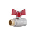 Кран шаровой SD Plus 1/2" ВН для воды (бабочка) SD607NW15PN40 SD00021332
