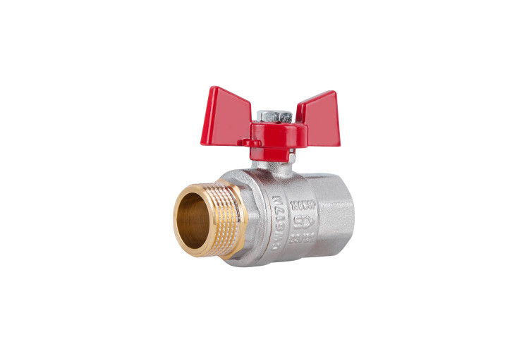 Кран шаровой SD Plus 3/4" ВН для воды (бабочка) SD607NW20PN40 SD00021333