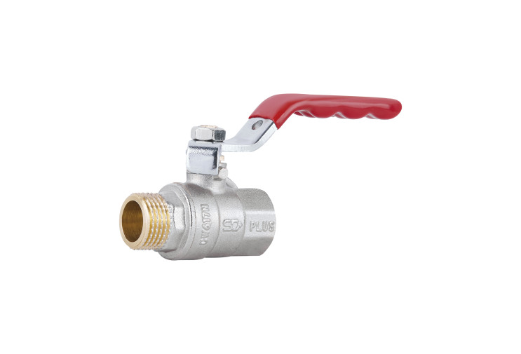 Кран шаровой SD Plus 1/2" ВН для воды (рычаг) SD605NW15PN40 SD00021335