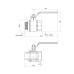 Кран шаровой SD Plus 2" ВН для воды (рычаг) SD605NW50PN40 SD00021340