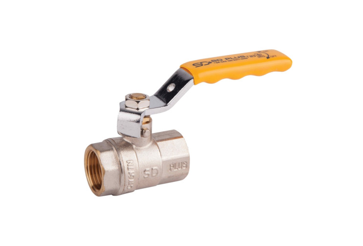 Кран шаровой SD Plus 1" 1/2 ВР для газа (рычаг) SD600NG40PN40 SD00021345