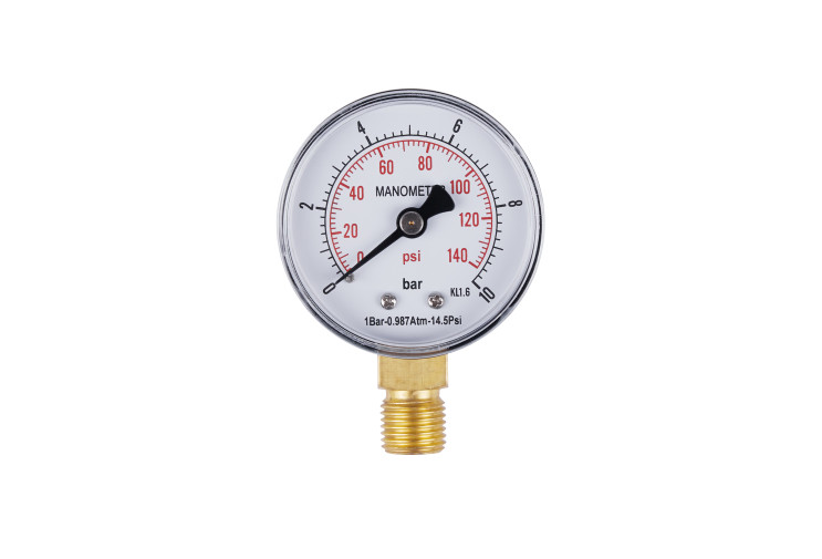 Манометр SD Plus 10 бар 1/4", нижнє підмикання SD17010B SD00021358