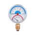 Термоманометр SD Plus 80 мм 1/2", нижнее подключение SD1726B SD00021361